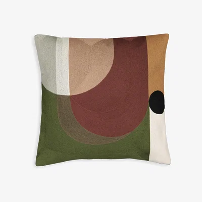 La Redoute Egia Geometric 100% Cotton 40 x 40cm Cushion Cover