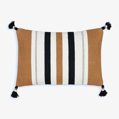 La Redoute Palia Striped Rectangular Cotton Cushion Cover