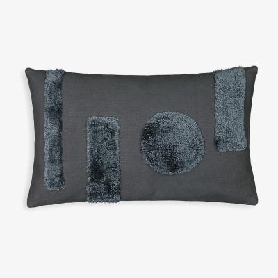 La Redoute Lund Graphic Tufted Rectangular Cushion Cover