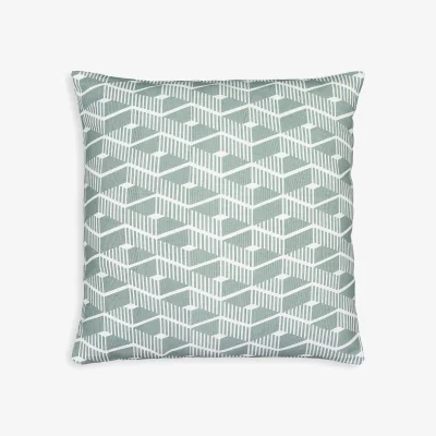 La Redoute Alabama Geometric Square 40 x 40cm Cotton Cushion Cover