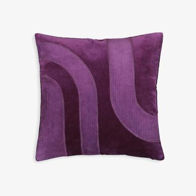 La Redoute Brimo Textured 100% Cotton Velvet 40 x 40cm Cushion Cover