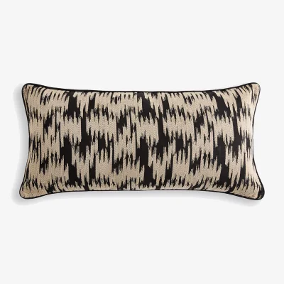 La Redoute Enyo Embroidered Cushion Cover in Cotton and Linen