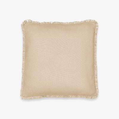 La Redoute PANAMA Fringed Cotton Cushion Cover