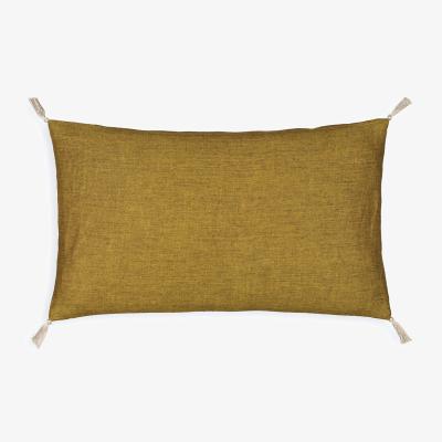 La Redoute Kalouya Tassel 100% Linen Cushion Cover
