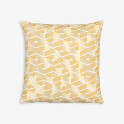 La Redoute Alabama Geometric Square 40 x 40cm Cotton Cushion Cover