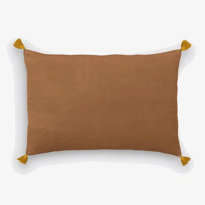 La Redoute Velvet Linen & Cotton Cushion Cover