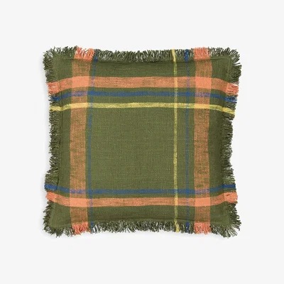 La Redoute Kalen Tartan 100% Cotton Cushion Cover