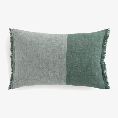 La Redoute Lloyd Two-Tone Linen/Cotton Cushion Cover