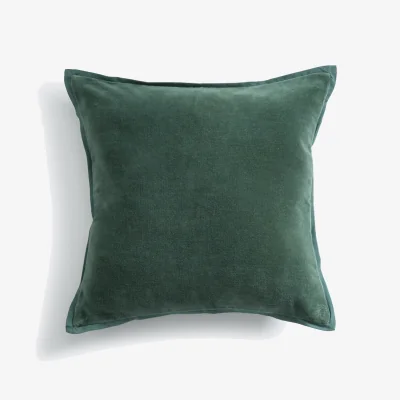 La Redoute Alette Plain Velour Cushion Cover
