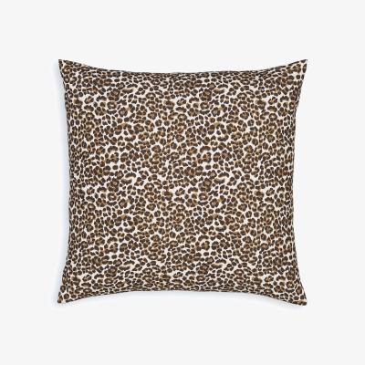 La Redoute Aretha Leopard Print 45 x 45cm 100% Cotton Cushion Cover
