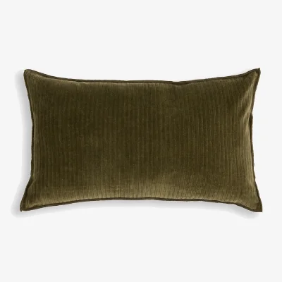 La Redoute Milo Embossed Velour Rectangular Cushion Cover