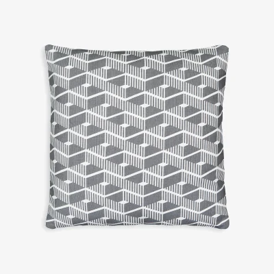 La Redoute Alabama Geometric Square 40 x 40cm Cotton Cushion Cover