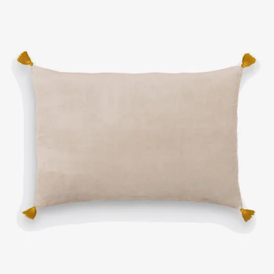 La Redoute Velvet Linen & Cotton Cushion Cover