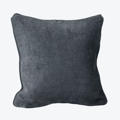 La Redoute Pair of Pewter Chenille Cushion Covers 44x44cm