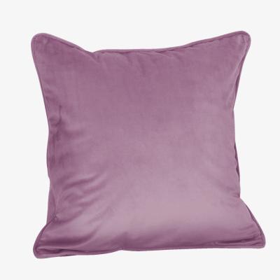 La Redoute Clever Velvet Heather Filled Cushion 44x44cm