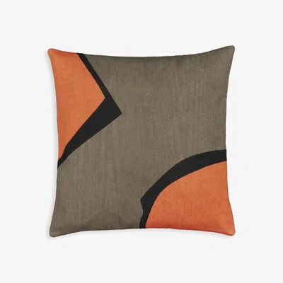 La Redoute Tlemcen Abstract 100% Cotton 45 x 45cm Cushion Cover