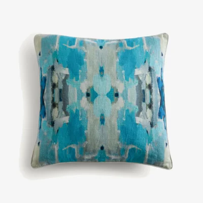 La Redoute Thian Printed Linen Cushion Cover