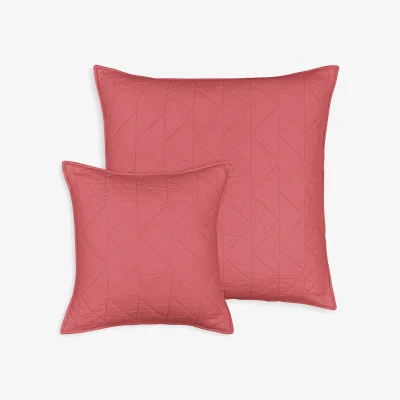 La Redoute Zig Zag Scenario Cotton Cushion Cover