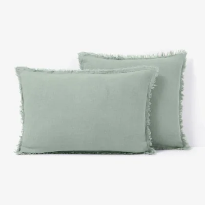 La Redoute Linange Pure Washed Linen Cushion Cover