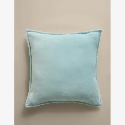 Marks & Spencer M&S Pure Cotton Velvet Cushion Cover Aqua