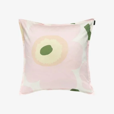 Made in Design Unikko Cushion cover textile pink / 50 x 50 cm - Marimekko