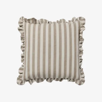 Made in Design Ina Cushion cover textile beige / 50 x 50 cm - BROSTE COPENHAGEN