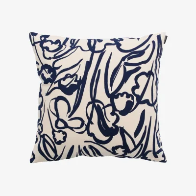 Made in Design Ensikukat Cushion cover textile blue / 50 x 50 cm - Marimekko