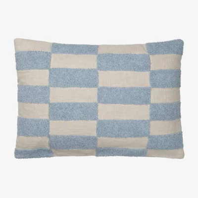 Made in Design Jane Cushion cover textile blue / 40 x 60 cm - Embroidered - BROSTE COPENHAGEN