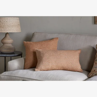 Nkuku nkuku Ilaa Wool Cushion Cover | Textiles | Sand | 50 x 50 cm