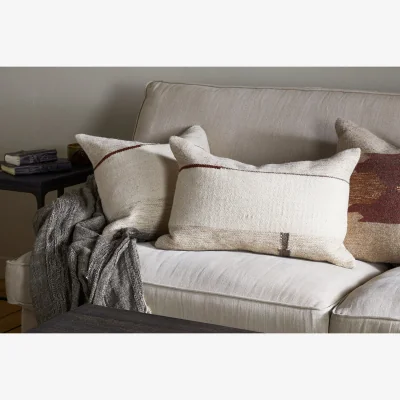 Nkuku nkuku Tamil Wool Cushion Cover | Textiles | Natural | 50 x 50 cm