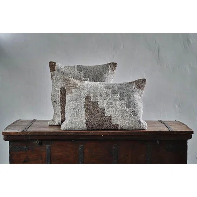Nkuku Nkuku Harti Block Design Cushion Cover | Cushions & Throws | Multicolour | 50 x 50 cm