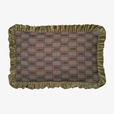 Nordic Nest Classic Collection Block cushion cover 40x60 cm Purple