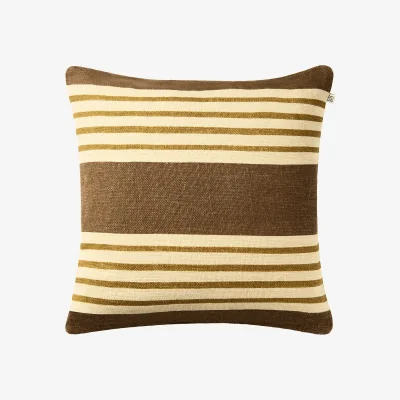 Nordic Nest Chhatwal & Jonsson Aria cushion cover Taupe-masala yellow 50x50 cm