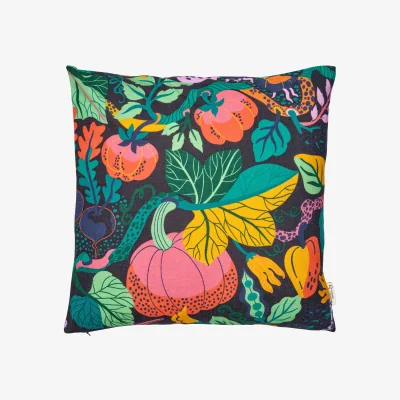 Nordic Nest Classic Collection Heritage Garden cushion cover 50x50 cm Black