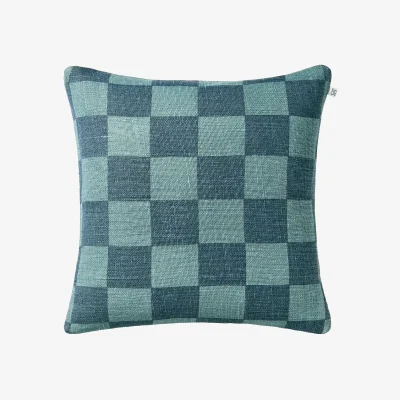 Nordic Nest Chhatwal & Jonsson Buffalo Check Heaven blue-palace blue 50x50 cm