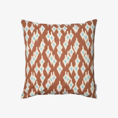 Nordic Nest Classic Collection Ikat Diamond cushion cover 50x50 cm Mocha