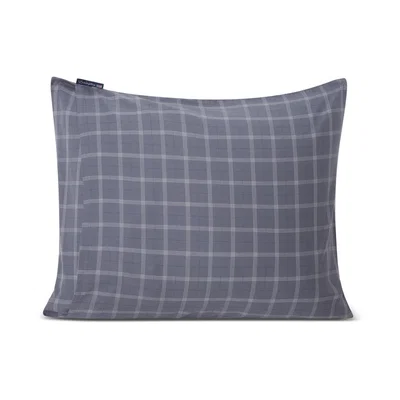 Nordic Nest Lexington Checked Pinpoint Oxford cushion cover 50x60 cm Dove