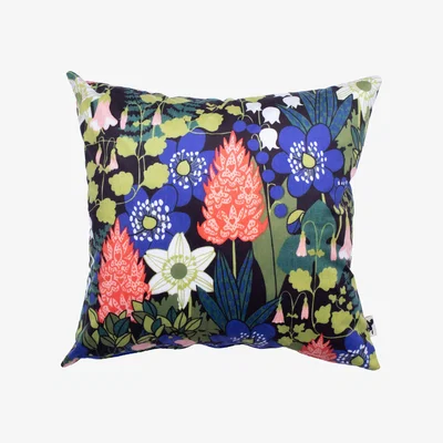 Nordic Nest Almedahls Skogen cushion cover 47x47 cm Black-multi