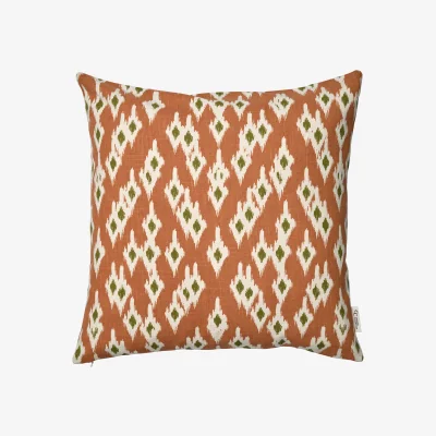 Nordic Nest Classic Collection Ikat Diamond cushion cover 50x50 cm Brown