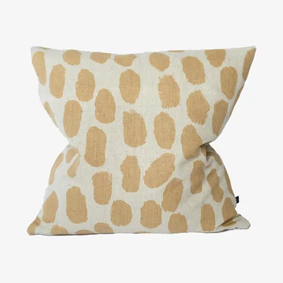 Nordic Nest Fine Little Day Dots cushion cover 48x48 cm Natural-sand