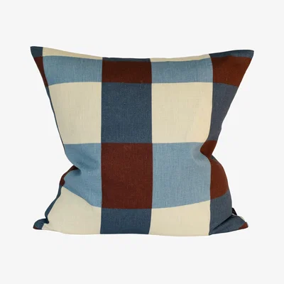 Nordic Nest Fine Little Day Fält cushion cover 48x48 cm Plum