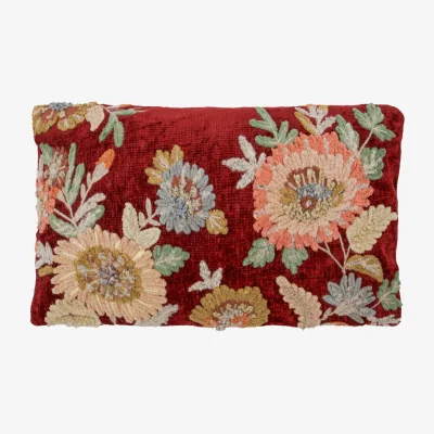 Nordic Nest House Doctor Nica cushion cover Red-pink 30x50 cm
