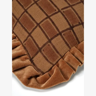 Nordic Nest Classic Collection Block cushion cover 40x60 cm Amber