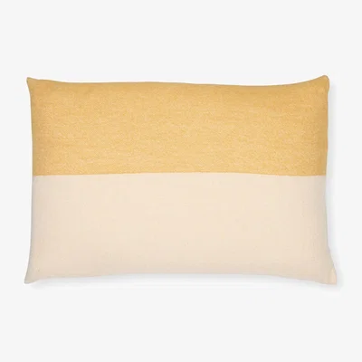 Nordic Nest Northern Echo cushion cover 40x60 cm Horizontal yellow