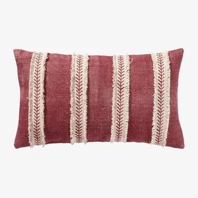 OKA OKA, Watelet Pillow Cover - Pink/White, Cushion Covers, Cotton