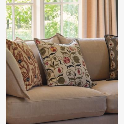 OKA OKA, Sheki Cushion Cover - Olive, Cushion Cover