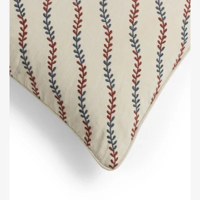 OKA OKA, Delen Cushion Cover - Red/Air Force Blue, Cushion Cover