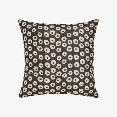 OKA Nostell Dots Cushion Cover - Onyx