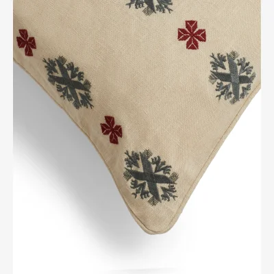 OKA OKA, Metsovo Cushion Cover - Air Force Blue, Cushion Cover