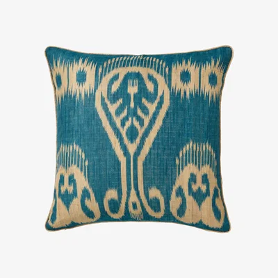 OKA Mindoro Cushion Cover - Peacock